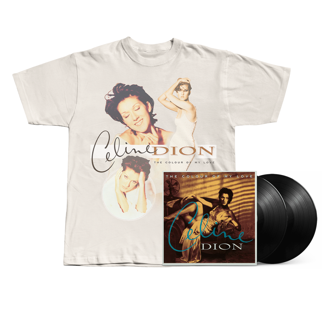 The Colour of My Love T-shirt + CD - Celine Dion UK