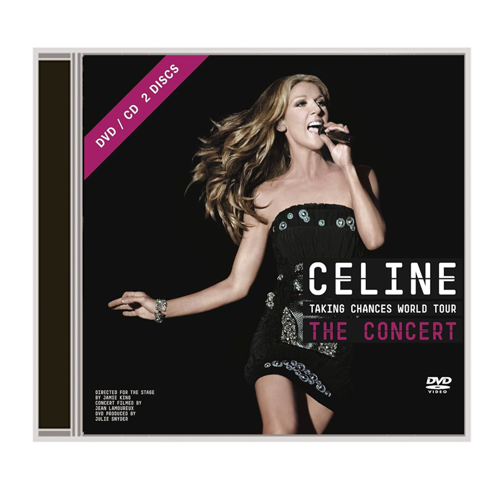1 DVD セリーヌ・ディオン TAKING CHANCES ワールド・ツアー Taking Chances World Tour - The Concert: DVD / CD - Celine