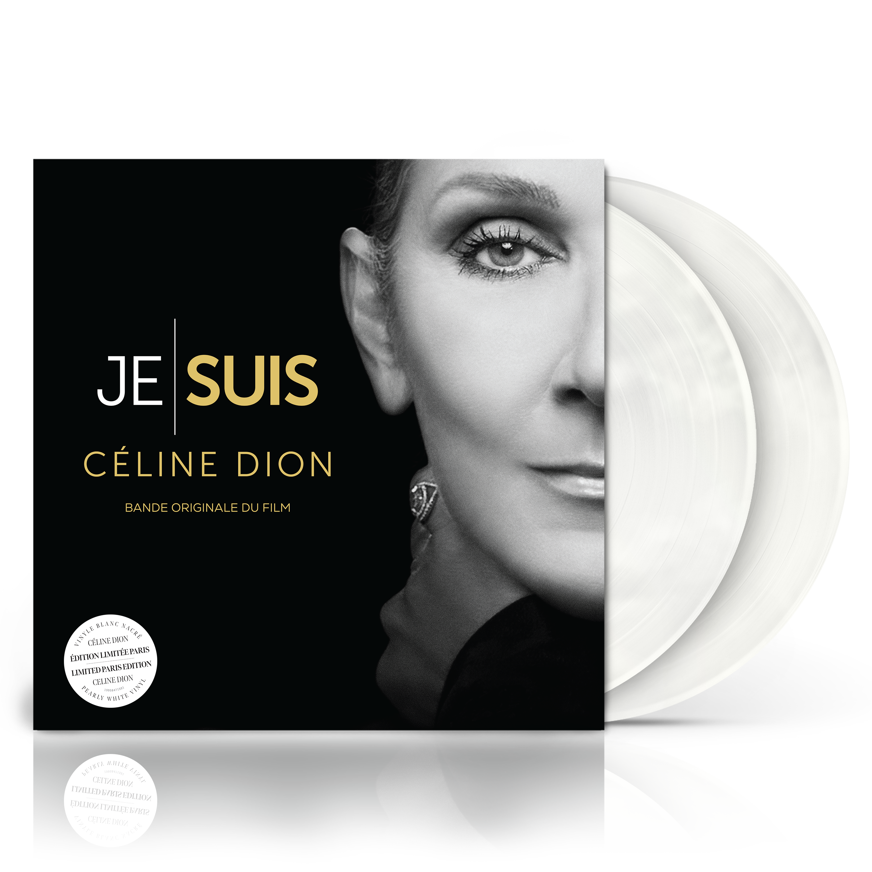 Celine Dion - JE SUIS : CÉLINE DION (Bande originale du film): Pearly White Vinyl 2LP