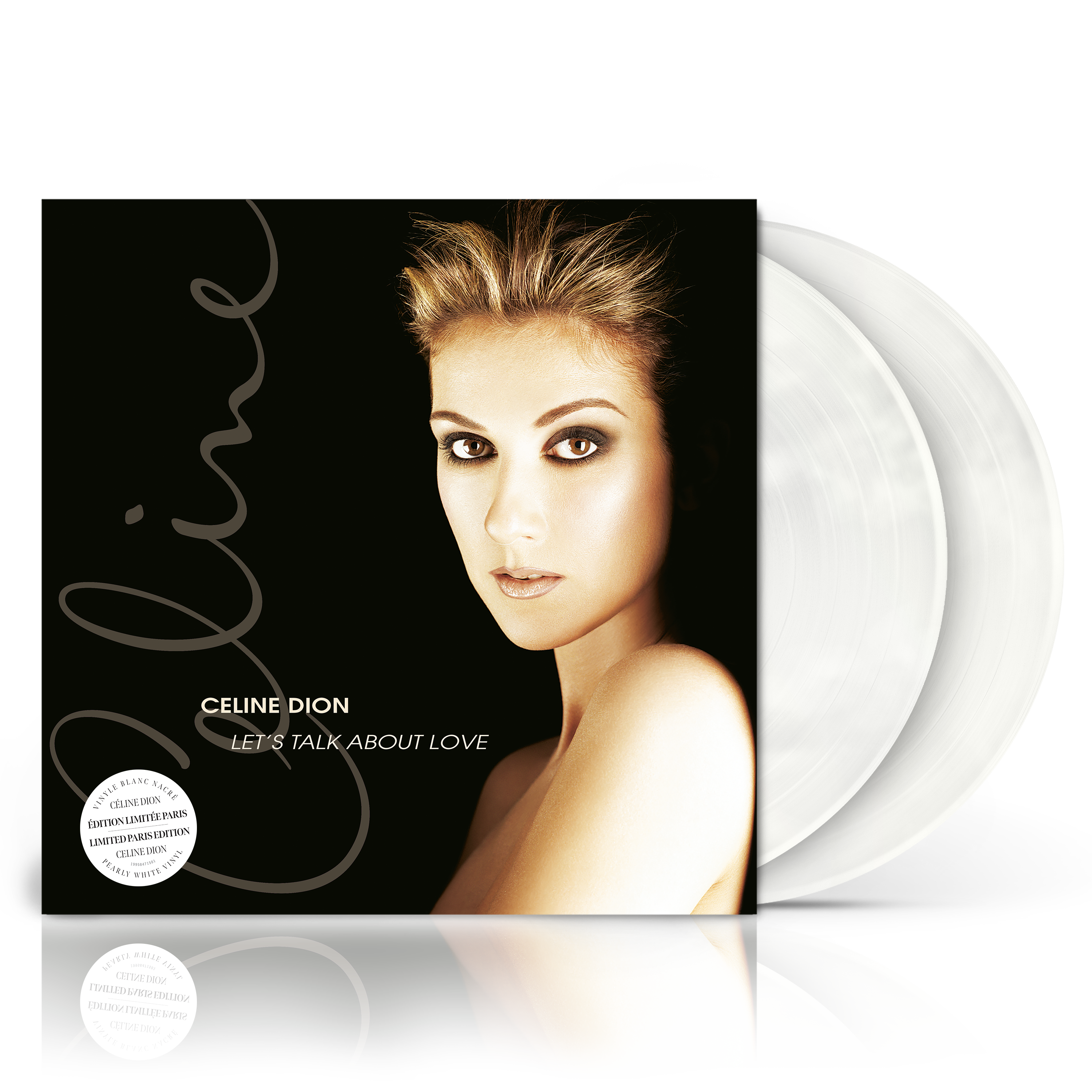 Celine Dion - Let's Talk About Love: Pearly White Vinyl 2LP