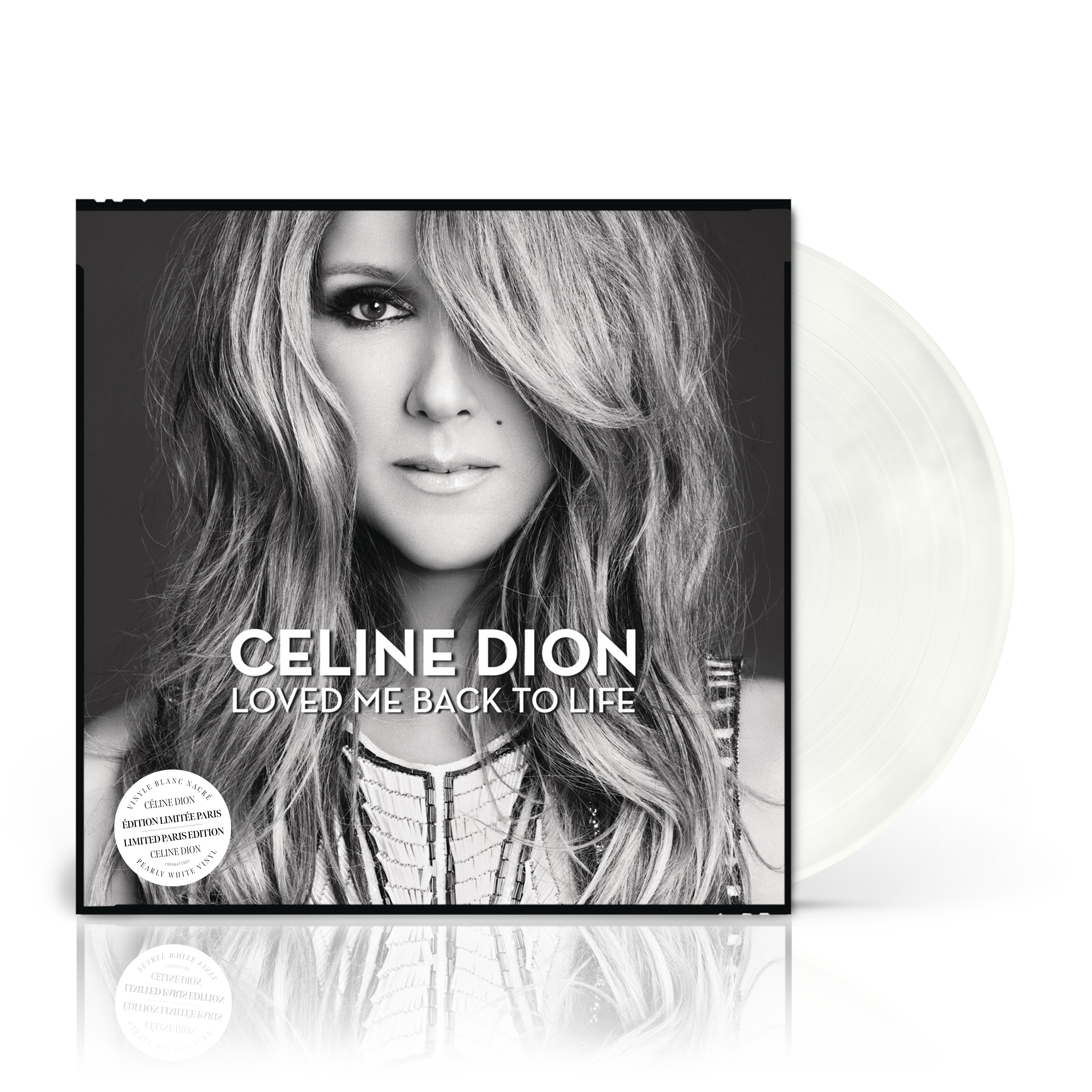 Celine Dion - Loved Me Back to Life: Pearly White Vinyl LP