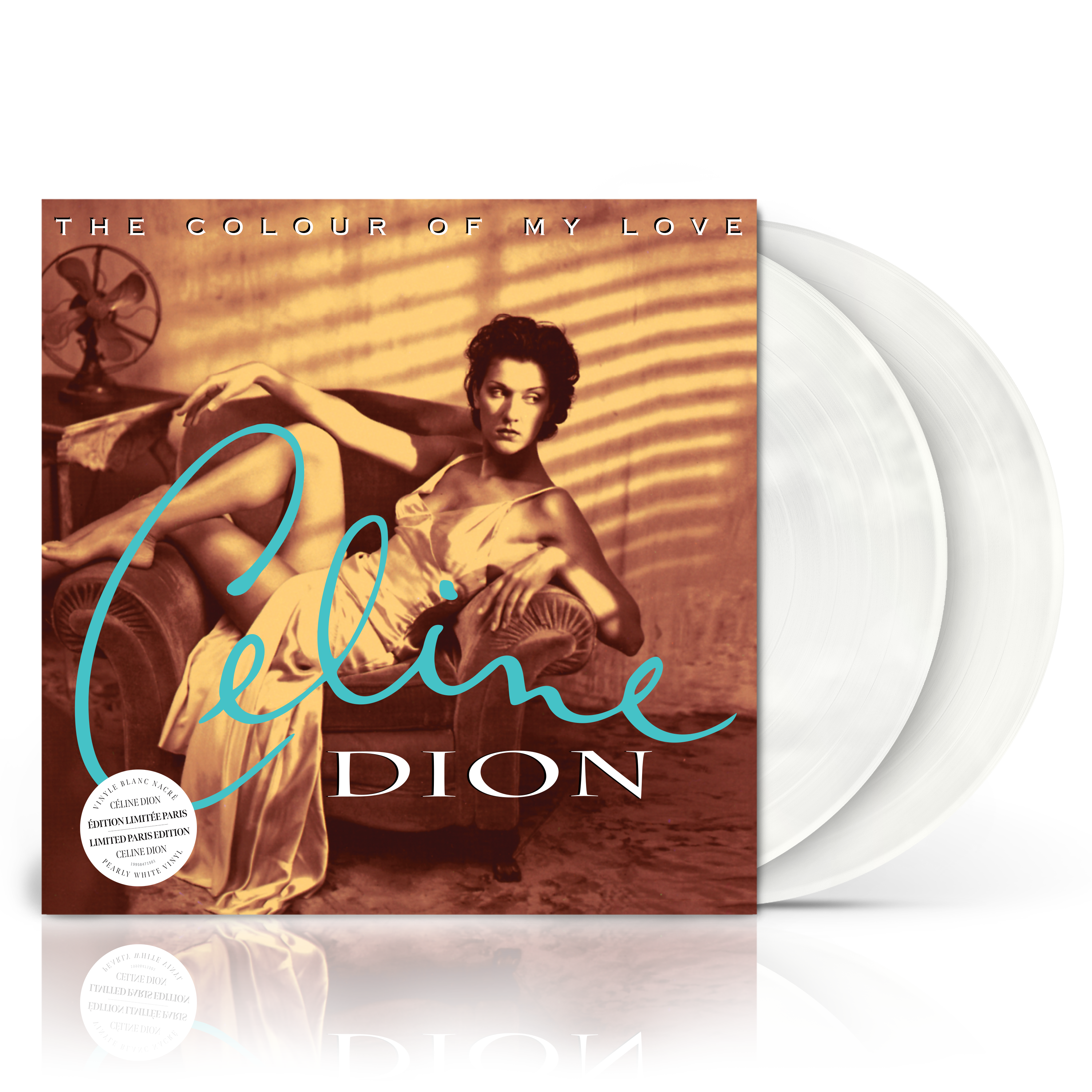Celine Dion - The Colour of My Love: Pearly White Vinyl 2LP