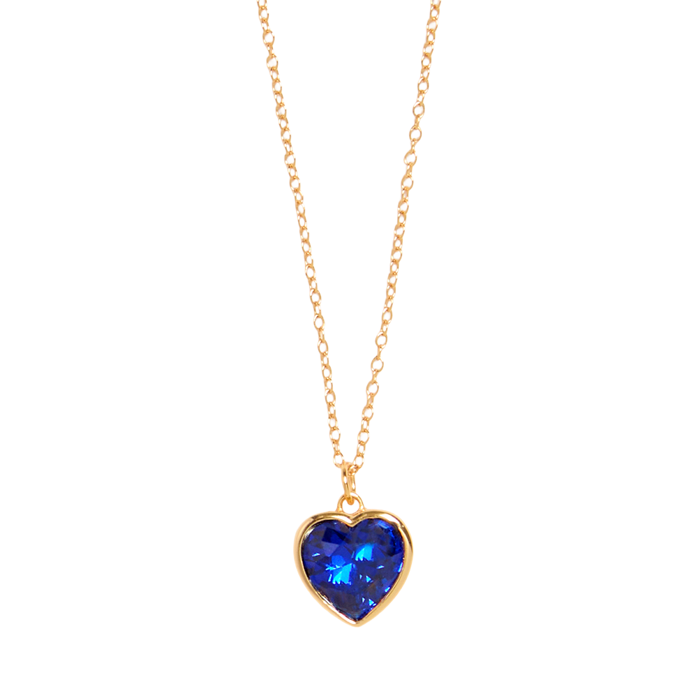 Celine Dion - Blue Diamond Necklace