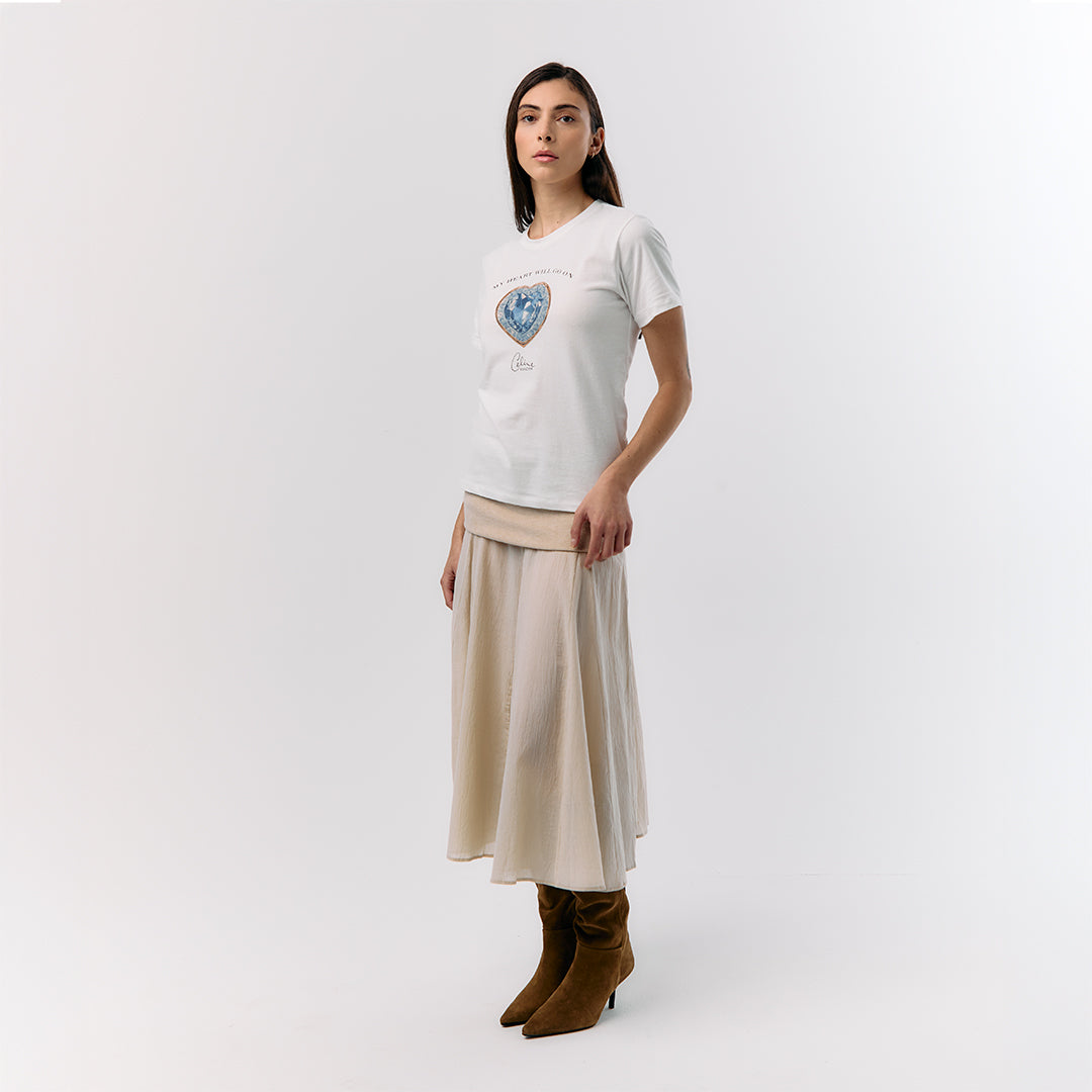 Celine Dion - Blue Diamond Fitted Tee