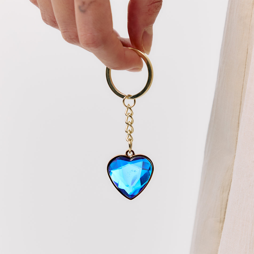 Celine Dion - Blue Diamond Keyring