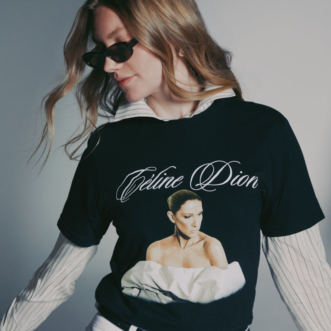 Celine Dion - Celine Dion Paris 2026 Black T-Shirt