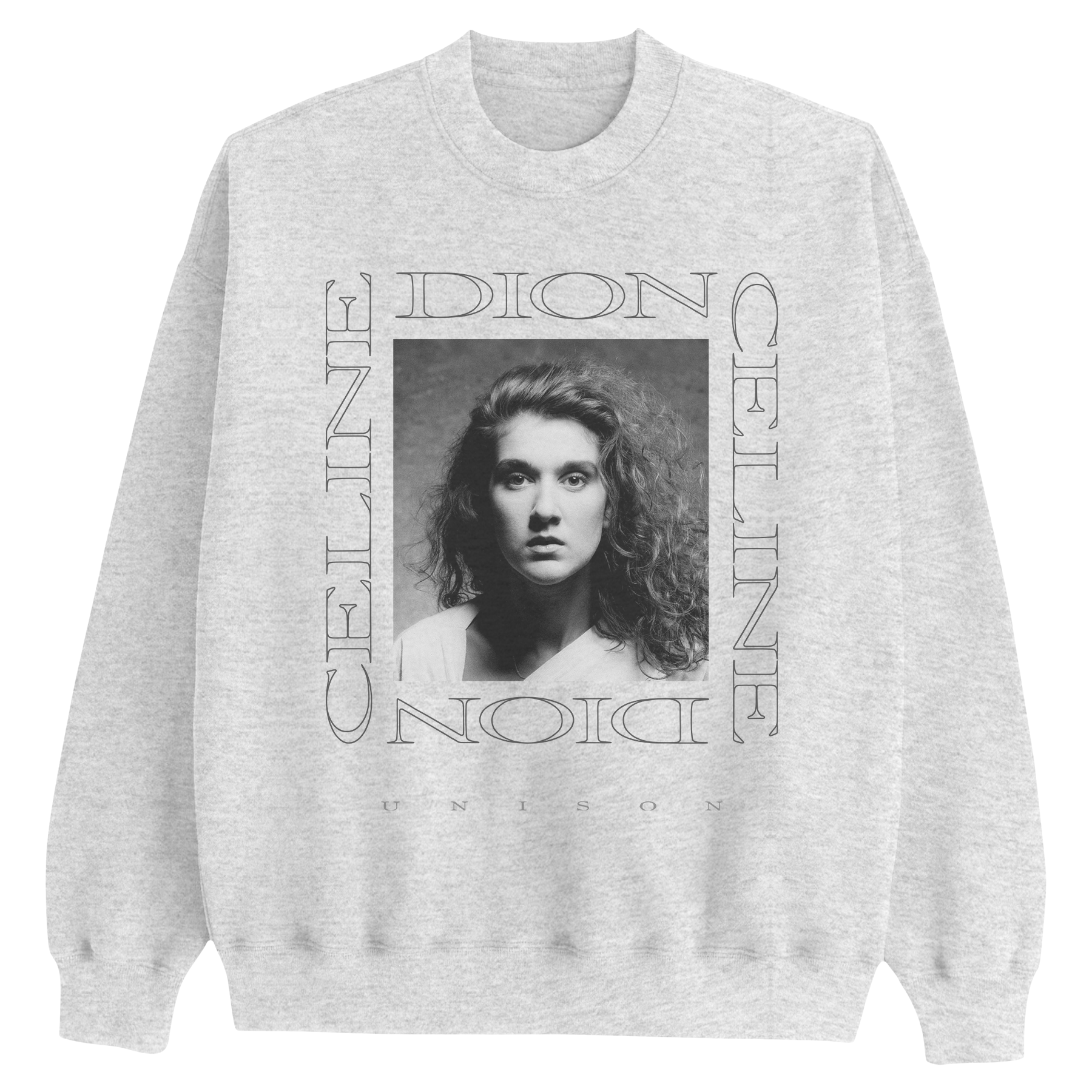 Celine Dion - Unison Grey Crewneck